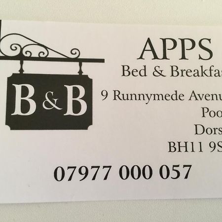 Apps B&B Poole Kültér fotó