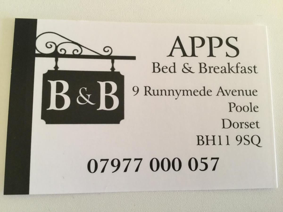 Apps B&B Poole Kültér fotó